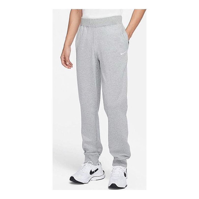 Men's Nike Sports Elastic Waistband Knit Breathable Long Pants/Trousers Autumn Gray CZ2855-063