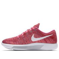 (WMNS) Nike LunarEpic low Flyknit Pink/White 843765-601