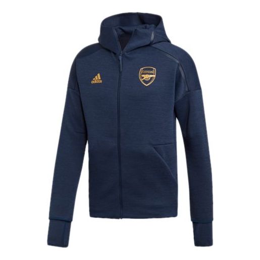 adidas AFC ZNE HD 3.0 Arsenal Soccer/Football Hooded Jacket Navy Blue EH5612