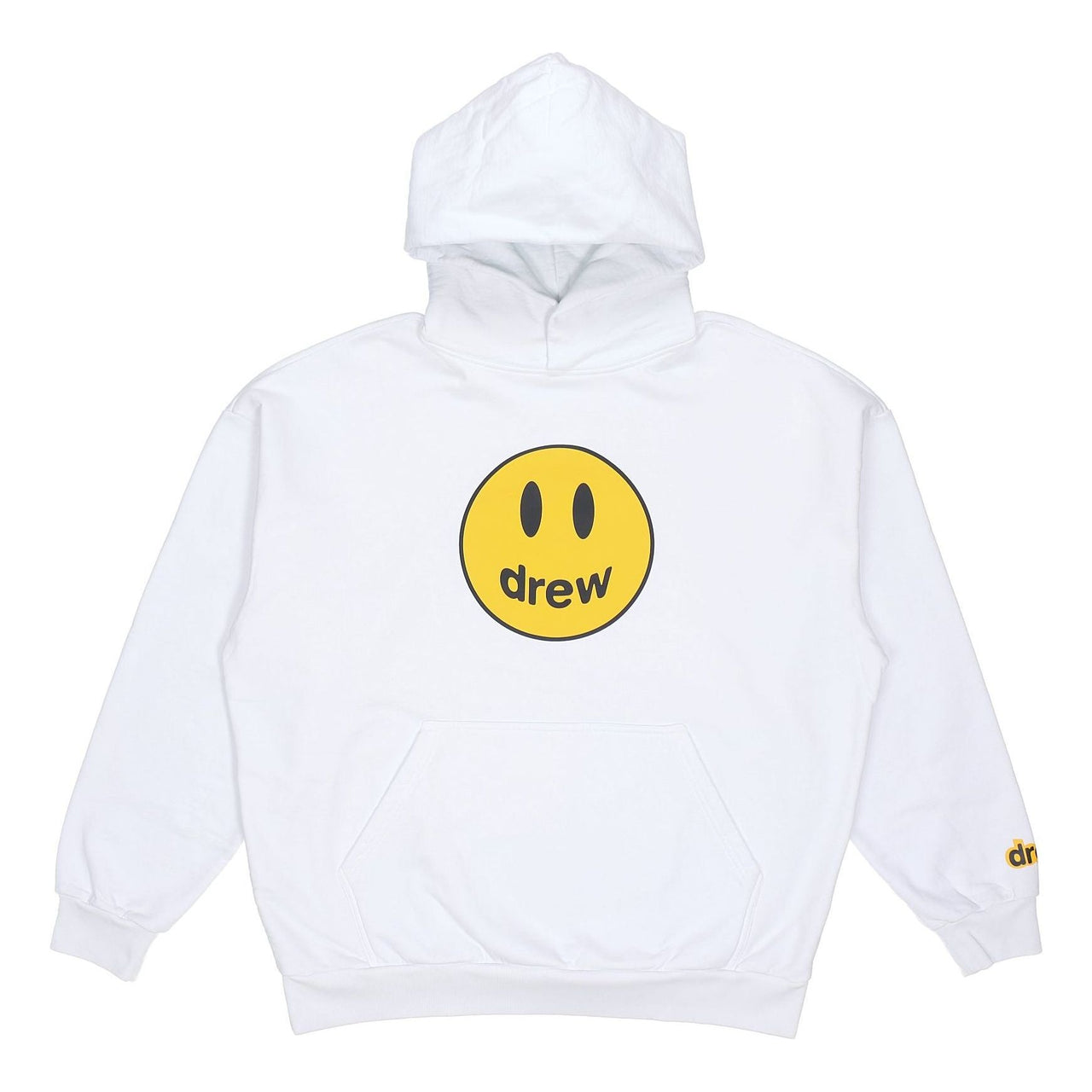 Drew House Mascot Smiling Face Printing Unisex White DR-SS20-017