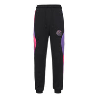 Air Jordan Paris Saint-Germain Colorblock Fleece Bundle Feet Sports Pants Black CZ0806-010