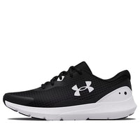 (WMNS) Under Armour Surge 3 'Black White' 3024894-001