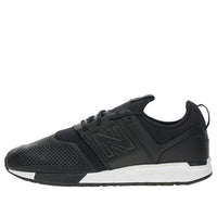 New Balance 247 Leather 2E 'Black' MRL247VE