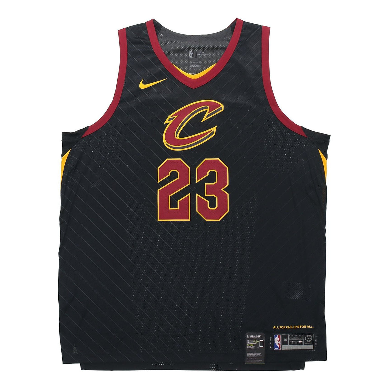 Nike NBA LeBron James Statement Edition AU Player Edition Basketball Jersey Black 863148-010