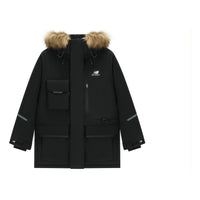 New Balance Logo Down Jacket 'Black' 5PC44603-BK