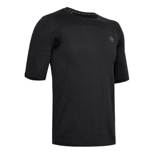 Men's Under Armour RUSH Seamless Short Sleeve Black 1351451-001