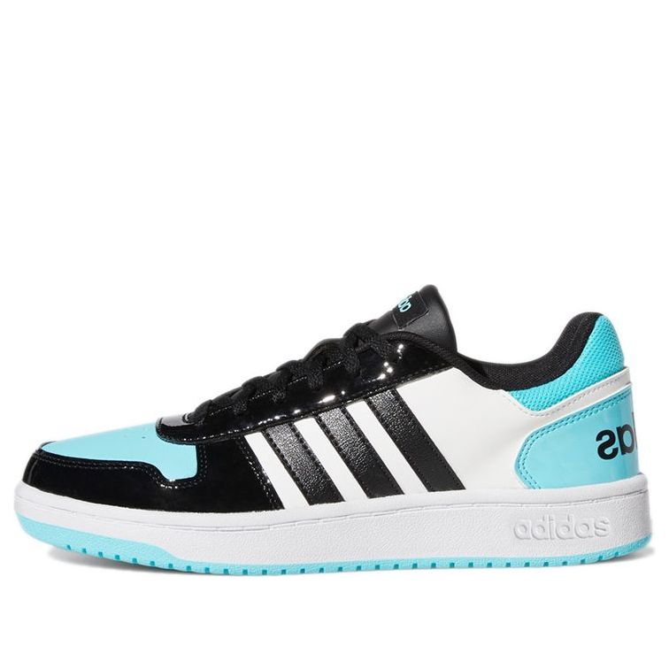 (WMNS) adidas neo Hoops 2.0 Black/Blue GX3834