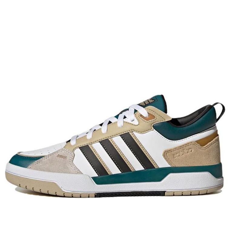 adidas neo 100DB 'White Bluegreen Light Brown' GX7145