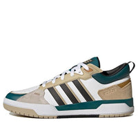 adidas neo 100DB 'White Bluegreen Light Brown' GX7145