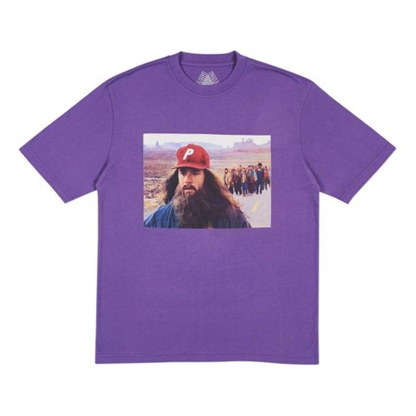 PALACE Character Short Sleeve Unisex Purple P14TS028