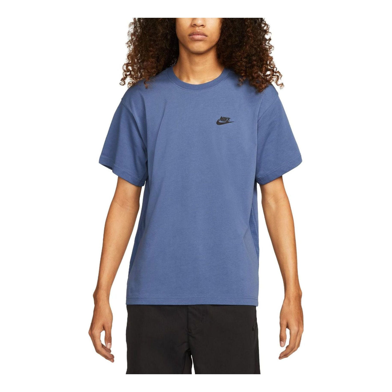 Nike Sportswear Logo T-Shirt 'Blue' DM6586-410
