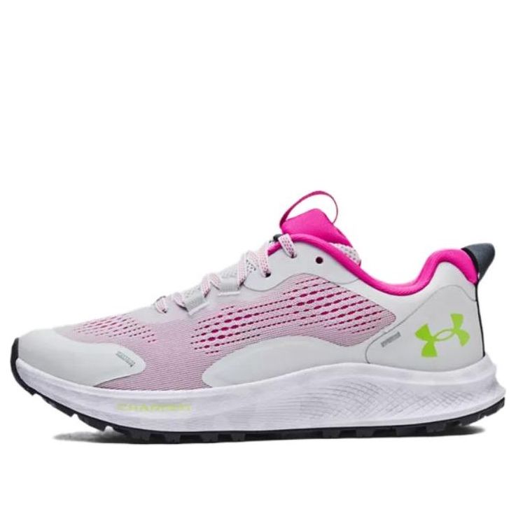(WMNS) Under Armour Charged Bandit Trail 2 Running Shoes 'Grey Rebel Pink'  3024191-101