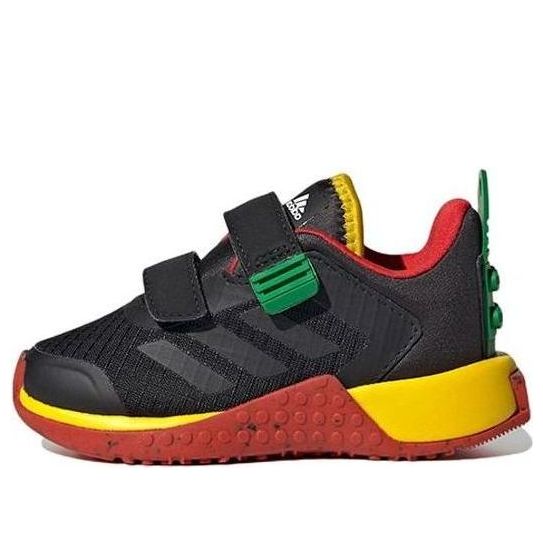 (TD) adidas LEGO x Sport DNA 'Black Red' HQ1309