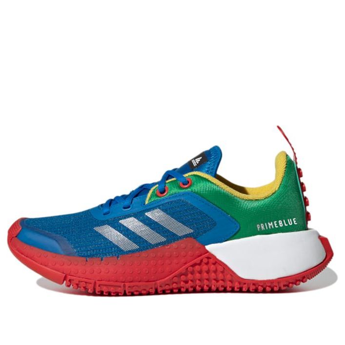 (GS) adidas LEGO x Sport J 'Shock Blue Green' GX7612