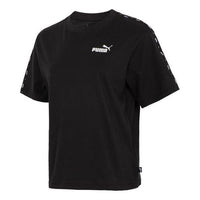 (WMNS) PUMA Running Sportswear T-Shirt 'Black' 685585-01