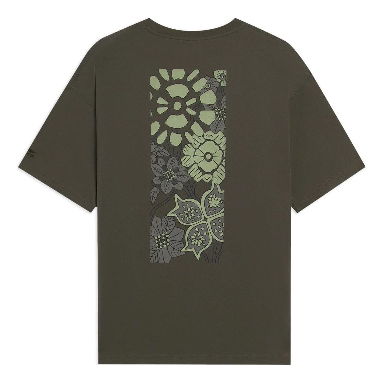 Li-Ning Graphic T-shirt 'Olive Green' ATSS597-2