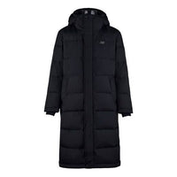 New Balance Long Cut Hooded Coat 'Black' NP84V023-BK