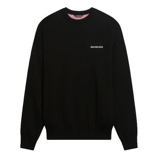 Balenciaga Political Campaign Sweater 'Black' 675292T31761000