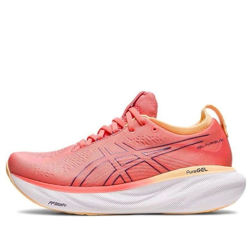 (WMNS) ASICS Gel-Nimbus 25 Wide 'Papaya Dusty Purple' 1012B437-700