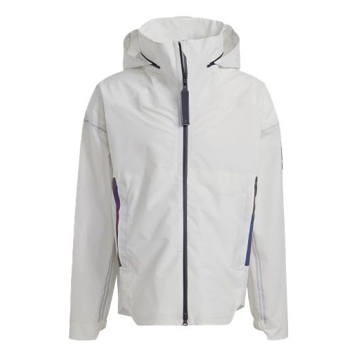 adidas Myshelter R.r Outdoor Yuyu Technology Hooded Jacket Coat White GK8707