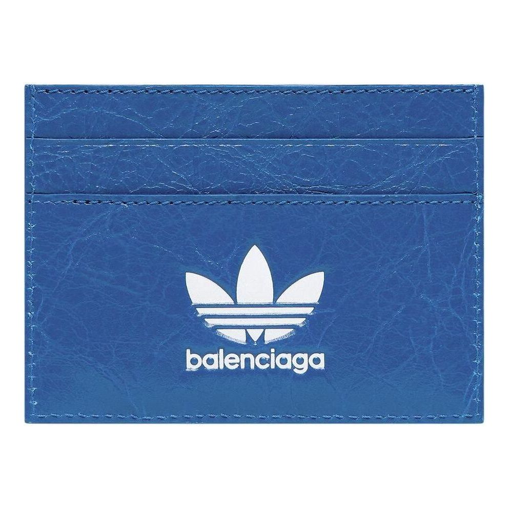 Balenciaga x adidas Card Holder 'Blue' 721895210M64391