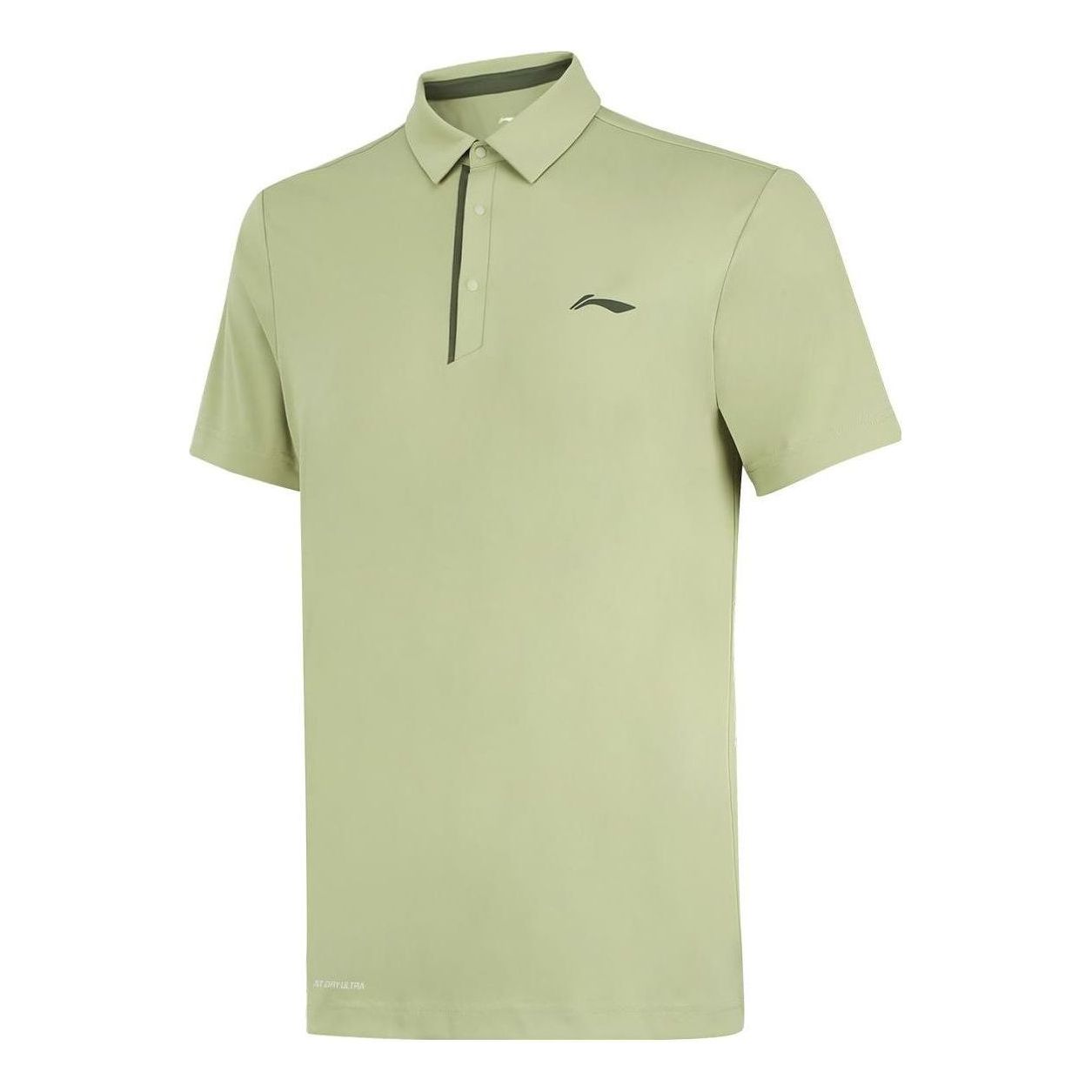 Li-Ning Logo Lifestyle Polo Shirt 'Moss Green' APLT031-3