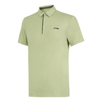 Li-Ning Logo Lifestyle Polo Shirt 'Moss Green' APLT031-3