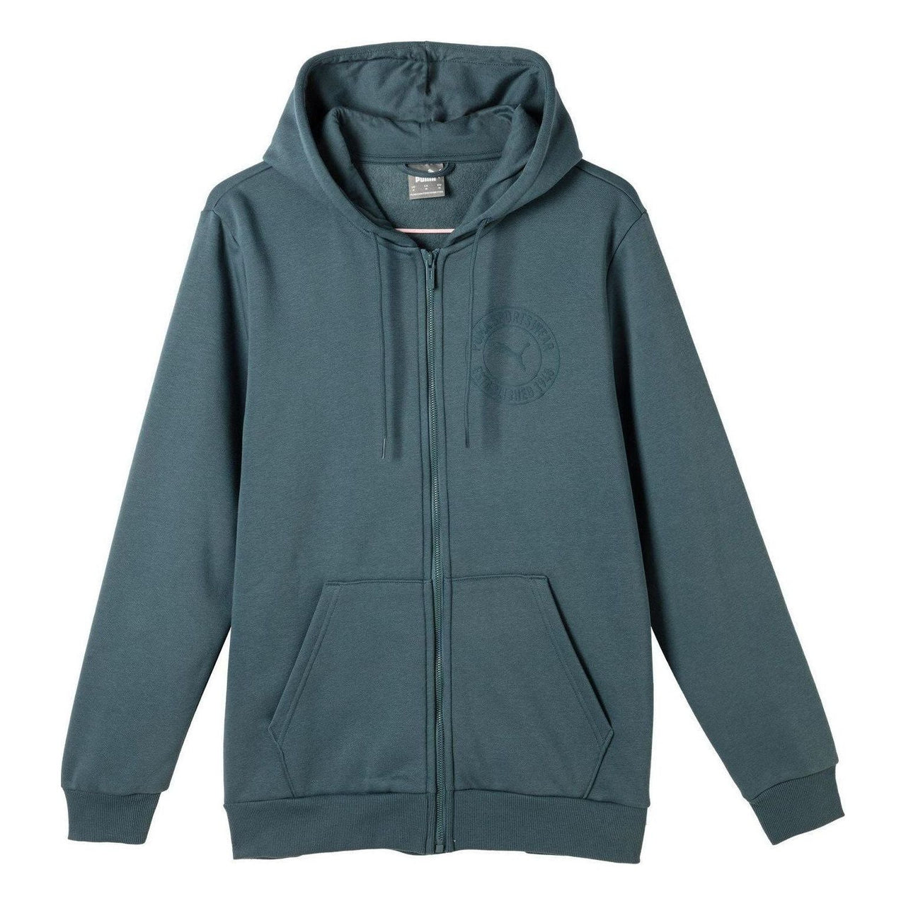 PUMA Tonal Sportswear Logo Zip Hoodie 'Blue' 684732-25