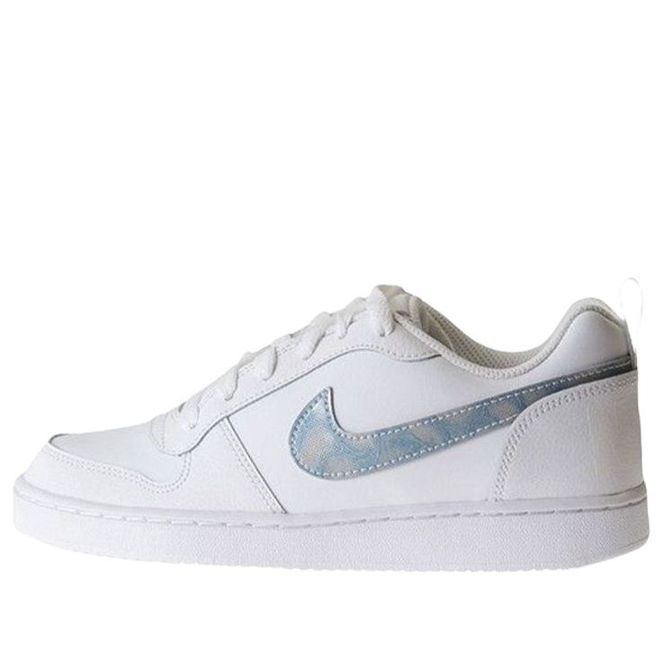 (GS) Nike Court Borough Low 'White Blue' 845104-102