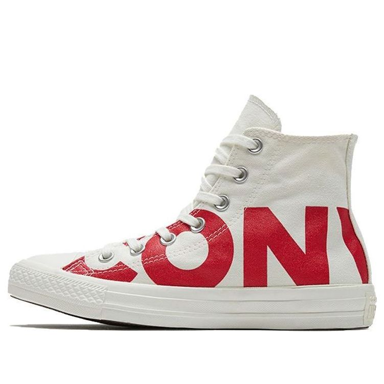 Converse Chuck Taylor All Star Hi Top LOGO 'White Red' 159532C