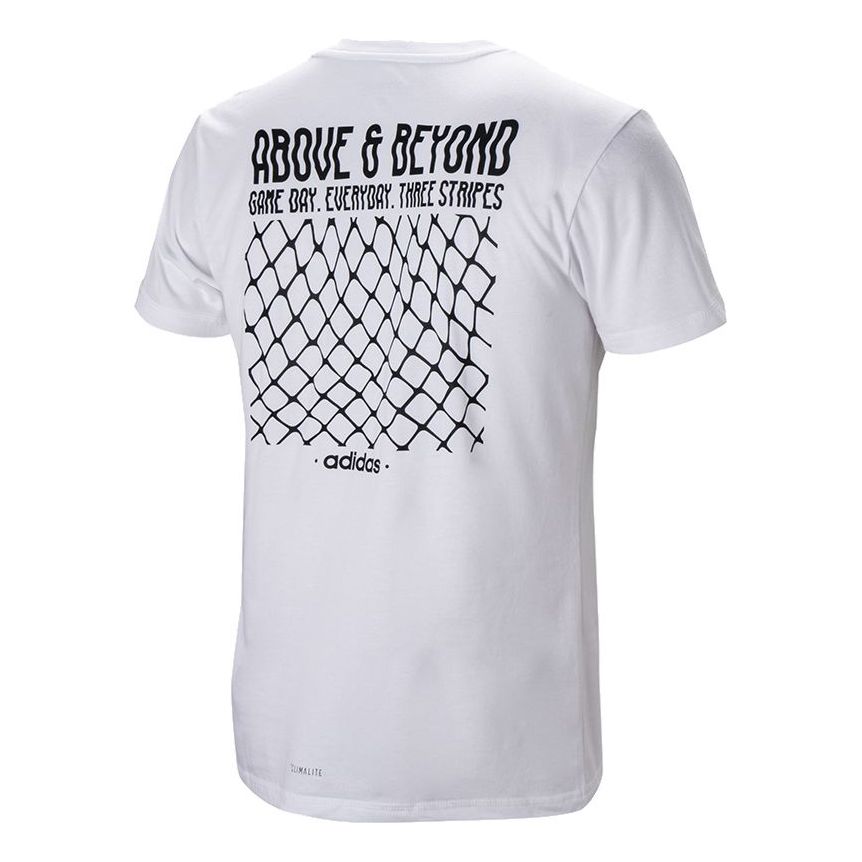 adidas neo M Fav Surf Tee Casual Sports Breathable Round Neck Short Sleeve White DW8227