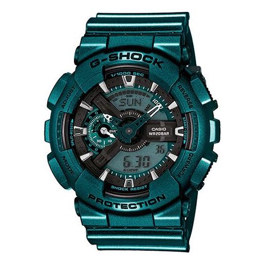CASIO G-Shock Analog-Digital 'Green' GA-110NM-3A