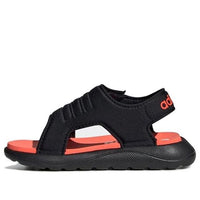 (TD) adidas Comfort Sandal I Black Red Sandals 'Black Red' EG2229