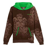 PUMA Hoops x LAFrance Hoodie 'Brown Green' 625664-01