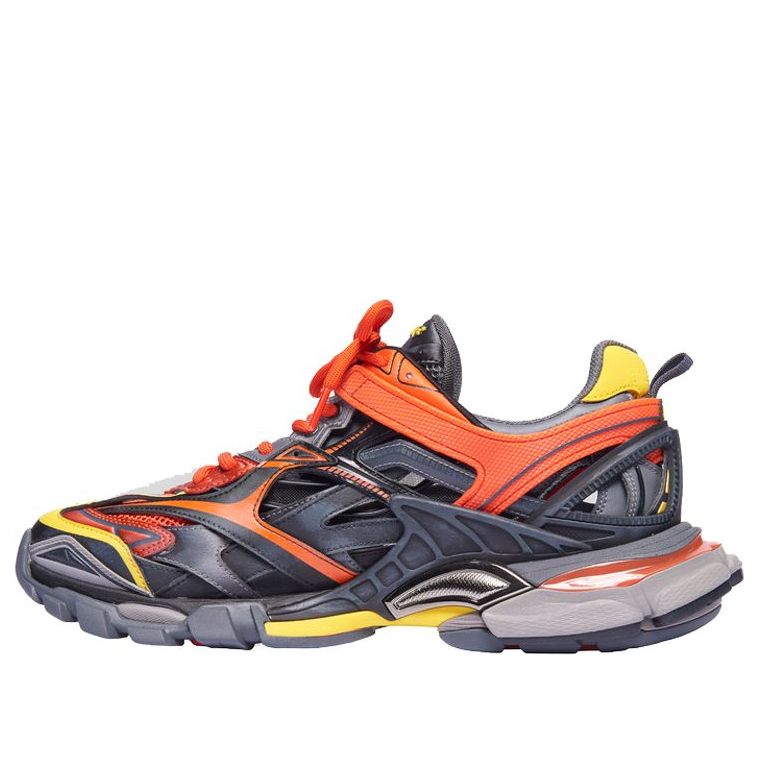 Balenciaga Track 2 Trainer 'Orange Black' 568614W2GN37560
