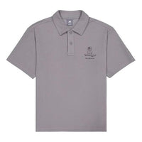 New Balance Skateboard Graphic Polo Shirt 'Grey' NFE27011-GR