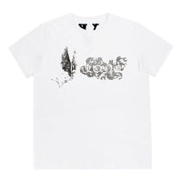 VLONE Smoke Demon Angel Short Sleeve Unisex White VLTE2001WH