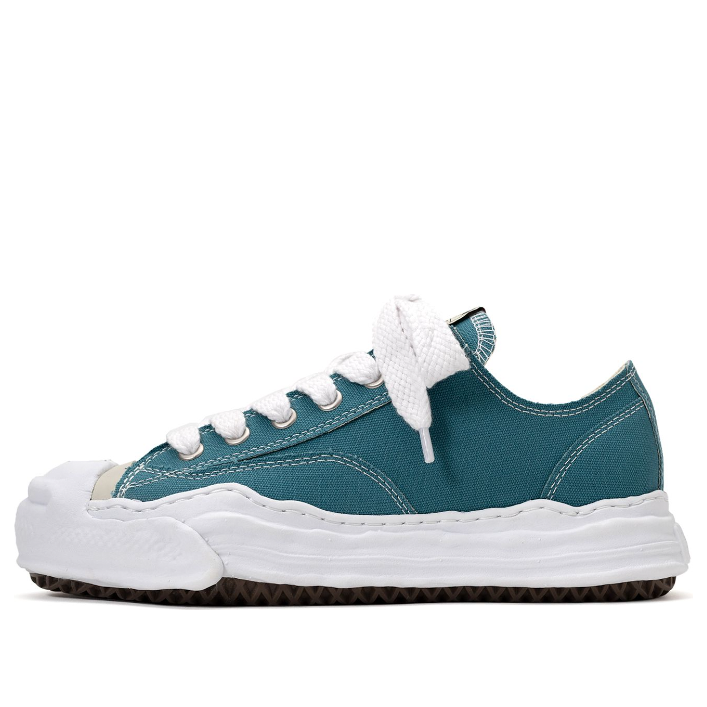 Maison MIHARA YASUHIRO HANK OG Sole Canvas Low-top Sneaker 'Blue' A05FW702-WHTGRN