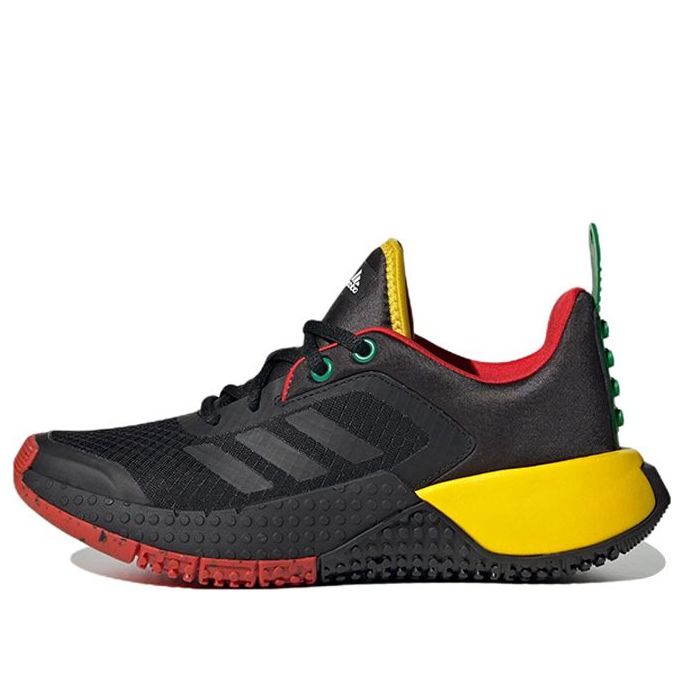 (GS) adidas Sport DNA x LEGO 'Black Red' HQ1313