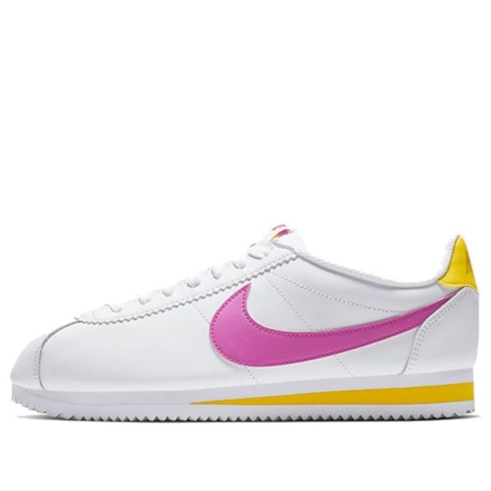 (WMNS) Nike Classic Cortez Leather 'Spring Pack - Fuchsia' 807471-112