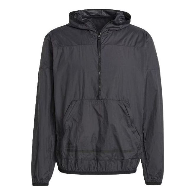 adidas Sportswear ZNE Half-Zip Windbreaker Jacket 'Black' GQ6265