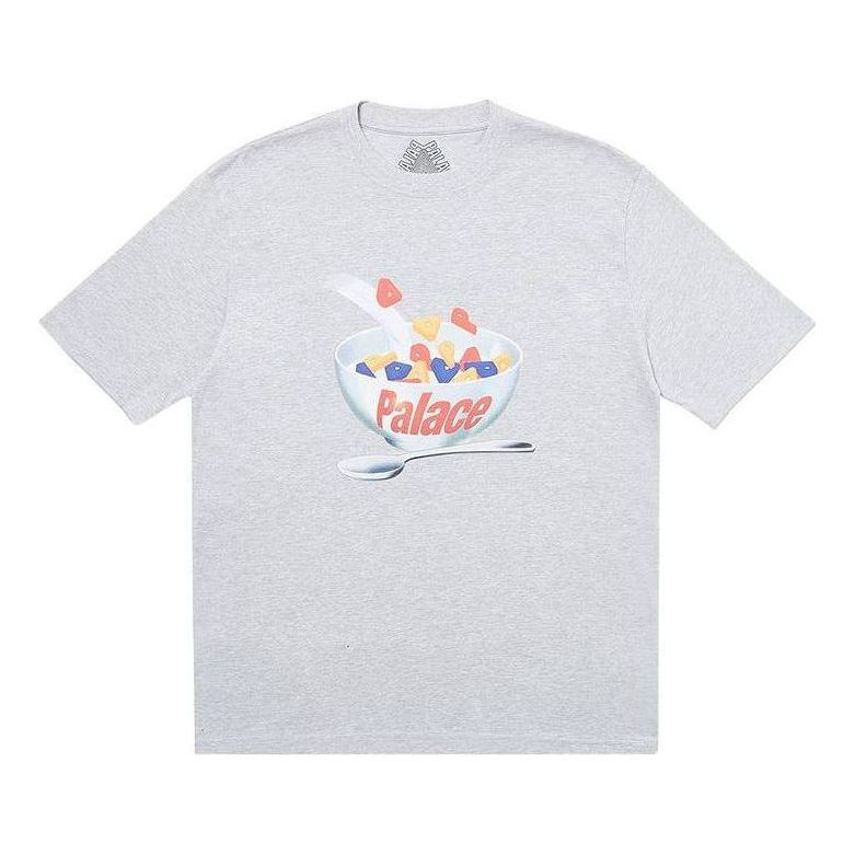 Palace Charms T-Shirt 'Grey Marl' P18TS108