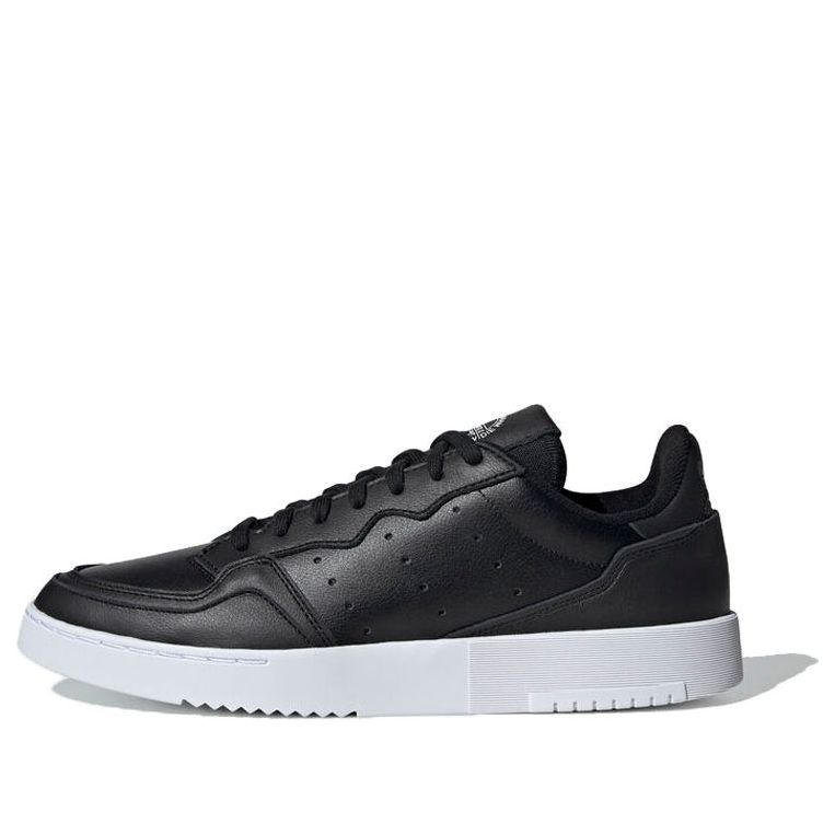 adidas Supercourt 'Core Black White Leather' EE6038