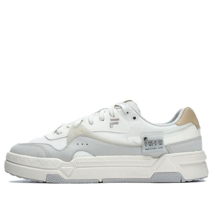 FILA FUSION Classic Skate Shoes 'White Grey' T12M322201FSA