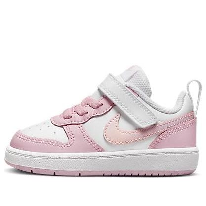 (TD) Nike Court Borough Low 2 SE 'White Pink Foam' DQ0493-100