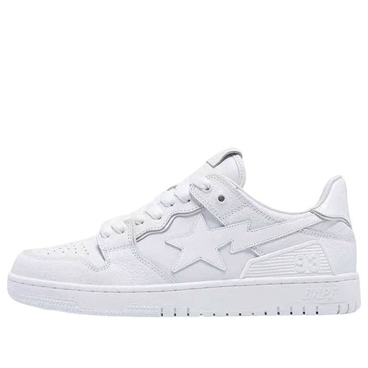 A BATHING APE Sk8 Sta 'All White' 1I70-191-010-WHITE