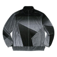 Supreme Geo Velour Track Jacket 'Black' SUP-SS23-146