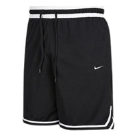 Nike Contrasting Colors Line Detail Lacing Straight Shorts Black DR7229-010