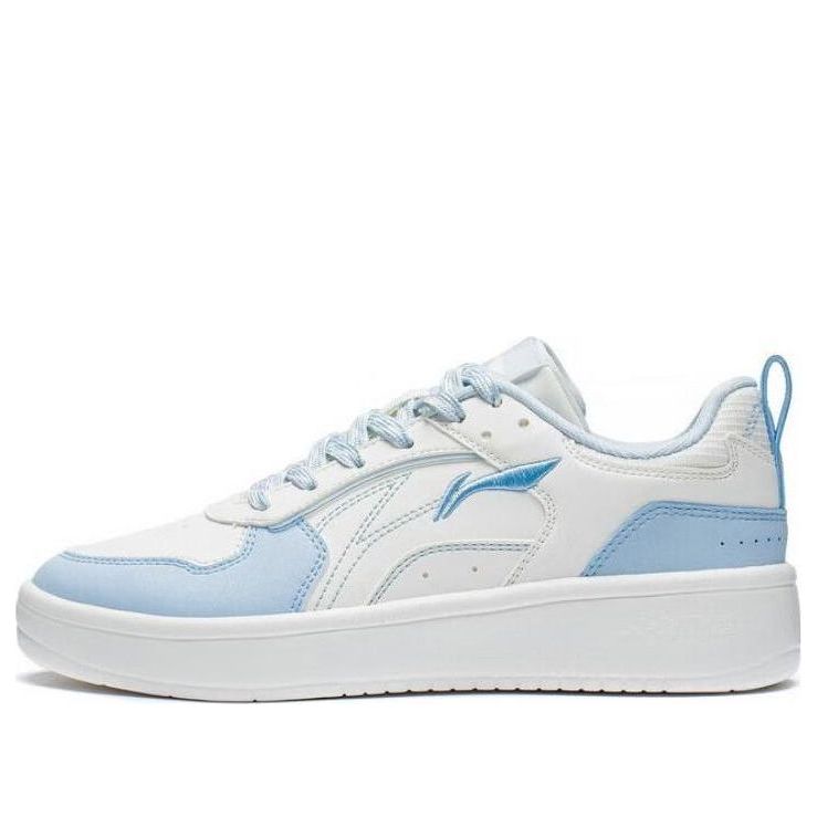 (WMNS) Li-Ning Xingchuan Skate Sneakers 'White Blue' AGCT148-4