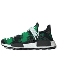 adidas x Pharrell x Billionaire Boys Club NMD Hu Trail 'Green Plaid' EF7388